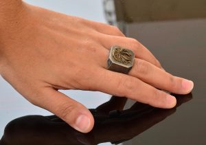 925 Ayar Gümüş Erkek Yüzük - Yüzükler - El Yapımı Yüzük (Kartal) - Görsel 6