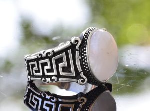 Doğal Sarı Safir Yüzük, 925 Ayar Gümüş Erkek Yüzüğü, Minimalist Tasarım - Görsel 3