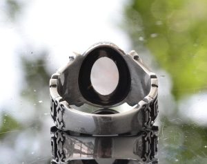 Doğal Sarı Safir Yüzük, 925 Ayar Gümüş Erkek Yüzüğü, Minimalist Tasarım - Görsel 7