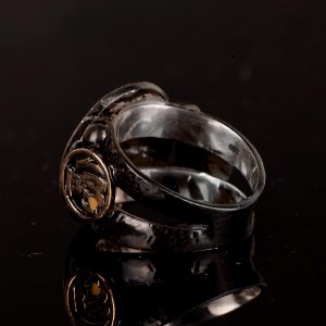 Erkekler için 925 Ayar Gümüş İslami Esma-ul Hüsna Yüzük - Ruhsal ve Şık Tasarım - Görsel 5