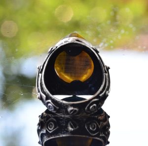 Solomon Yüzüğü, Kabbalah Yüzüğü, El Yapımı Yüzük, Davud Yıldızı Erkek Yüzüğü, Kral Süleyman Yüzüğü - Görsel 8