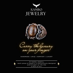 El Yapımı Gerçek Doğal Bronzit Taş Yüzük, 925 Ayar Katı Gümüş Erkek Yüzüğü - Görsel 8