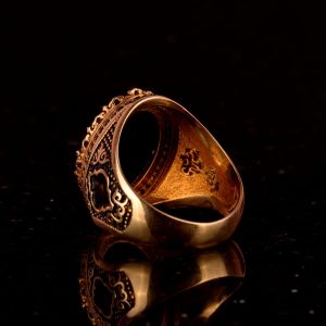 Hilal Yıldız Türk Erkek Yüzüğü, Ay ve Yıldız Gümüş Yüzük, 925 Ayar Gümüş Yüzük - Görsel 6