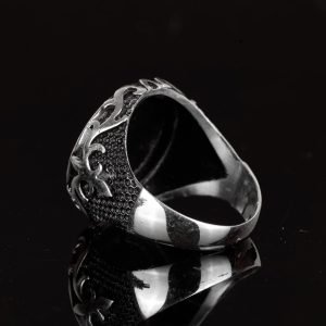 Sterling Gümüş Erkek Yüzük, Davut Yıldızı Yüzük, Sembolik Yüzük, Davut Yüzüğü - Görsel 6