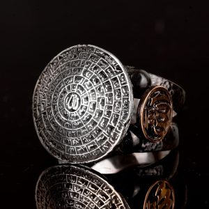 Erkekler için 925 Ayar Gümüş İslami Esma-ul Hüsna Yüzük - Ruhsal ve Şık Tasarım - Görsel 4