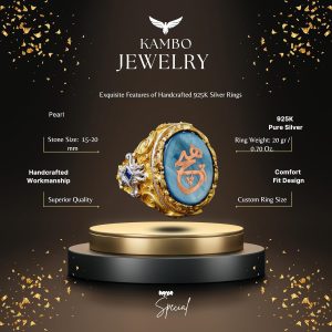 İslami Yüzük, Müslüman Yüzük, 925 Ayar Gümüş Yüzük, Erkekler İçin Yüzük - Görsel 2