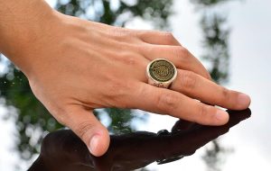 İslami İkhlas Suresi Yüzüğü, Gümüş Yüzük, 925 Ayar Gümüş Erkek Yüzüğü, Büyük Yüzük - Görsel 6