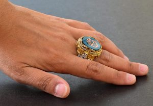 İslami Yüzük, Müslüman Yüzük, 925 Ayar Gümüş Yüzük, Erkekler İçin Yüzük - Görsel 6