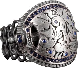 Kalkan ve Kılıç Erkek Yüzüğü, 925 Ayar Gümüş Erkek Yüzüğü, Şövalye Yüzüğü, Vintage İfadeli Yüzük