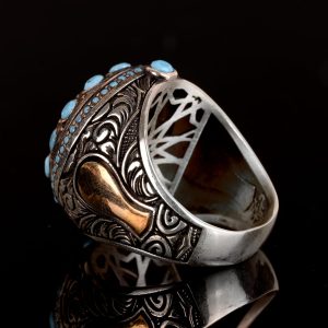 925 Ayar Gümüş Yüzük, Davut Yıldızı Yüzüğü, Süleyman Mührü Yüzüğü - Görsel 7