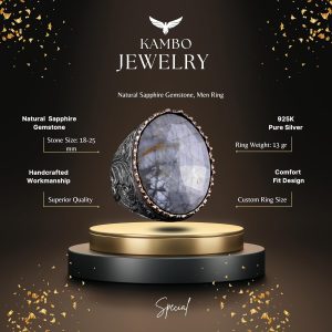 Gümüş Sultan Doğal Akik Yüzük, 925 Ayar Gümüş Yüzük, Taşlı Yüzük, Büyük Yüzük - Görsel 4