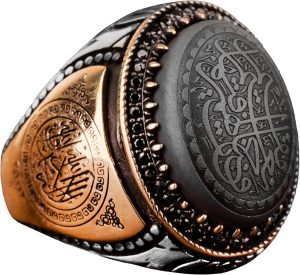 Erkek Yüzük, 925 Ayar Gümüş Yüzük, Müslüman Yüzük