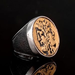 Antik Yunan Yüzüğü, 925 Ayar Gümüş Erkek Yüzüğü - Görsel 6