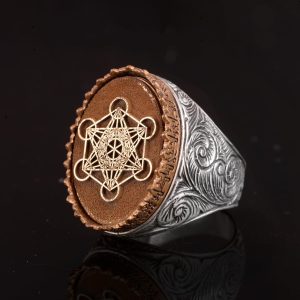 Metatron Yüzüğü, Simya, Cadılık, Kutsal Geometri, Tılsım Yüzüğü - Görsel 5