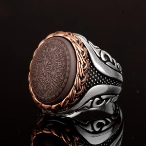 Minimalist Yüzük, 925 Ayar Gümüş Erkek Yüzüğü - Görsel 5