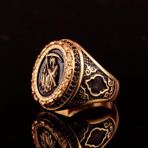 925 Ayar Gümüş Yüzük - Sembol Yüzükler - Erkek Yüzükleri (Grim Reaper) - Görsel 5