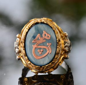 İslami Yüzük, Müslüman Yüzük, 925 Ayar Gümüş Yüzük, Erkekler İçin Yüzük - Görsel 3