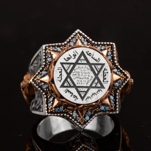 Kral Süleyman Yüzüğü, El Yapımı Yüzük, 925 Ayar Gümüş Erkek Yüzüğü - Görsel 4