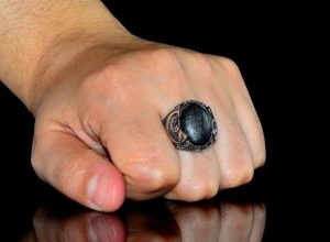 Ateşli Gümüş Yüzük, Hz. Ali Bin Abu Talib, İslami Yüzük, Müslüman Yüzük - Görsel 7