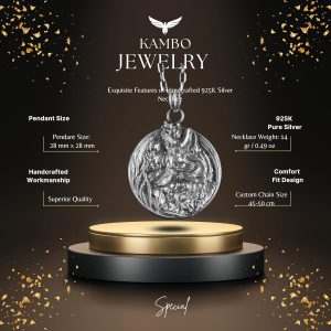 925 Ayar Gümüş Cadı Kolye - Detaylı Wiccan Takı - Gotik Stil - Farklı Cadılar Bayramı Takısı - Korkutucu Charm - Görsel 2