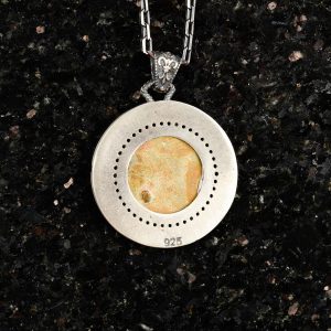 Erkekler için 925 Ayar Gümüş Kolye - Hayvan Temalı, Gotik Temalı Takı (Zambak) - Görsel 3