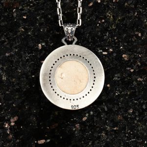 Aslan Gümüş Kral Kolye, 925 Ayar Gümüş Erkek Leo Kolye, Hayvan Gümüş Kolye - Görsel 4