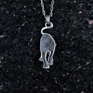 Kaplan Kolye, Panter Kolye Ucu, 925 Ayar Katı Gümüş Zincir Kolye Erkekler İçin - Görsel 4