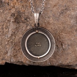 Süleyman Mührü Kolye, Davud Yıldızı Kolye, 925 Ayar Gümüş Zincir Kolye - Görsel 6