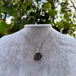 925 Ayar Gümüş Tasarım Kolye Ucu - Burç Kolyeleri - El Yapımı Kolye (Balık) - Görsel 3