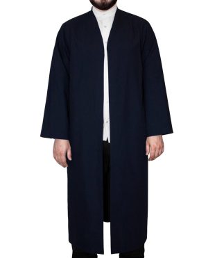 Buhara Yakalı Namaz Kıyafeti - Erkekler İçin Harakani Yeşil Cübbe, İslami Namaz Kıyafeti - Görsel 5