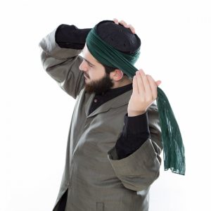 Pamuklu Beyaz Türban, Siyah, Yeşil Kumaş, Sarma Kumaşı, İslami Hediye, Müslüman Hediyesi - Görsel 3