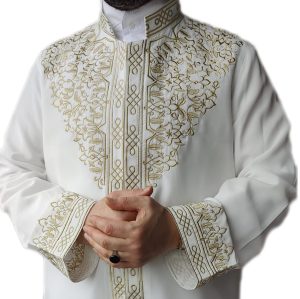 İslam Erkek Giyim, Namaz Cübbesi Harakani, Cübbe, Punto Cübbe, Cübbe, Müslüman Uzun Kurta, Müslüman Giysileri - Görsel 5