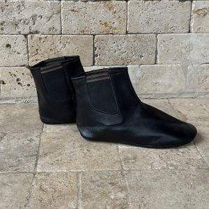 Çift Elastik File, Khuffain Khuff, Ayakkabı Terlikleri İslam File, Ayak Isıtıcı, Deri Çoraplar, Çift Taraflı Lastik - Görsel 5